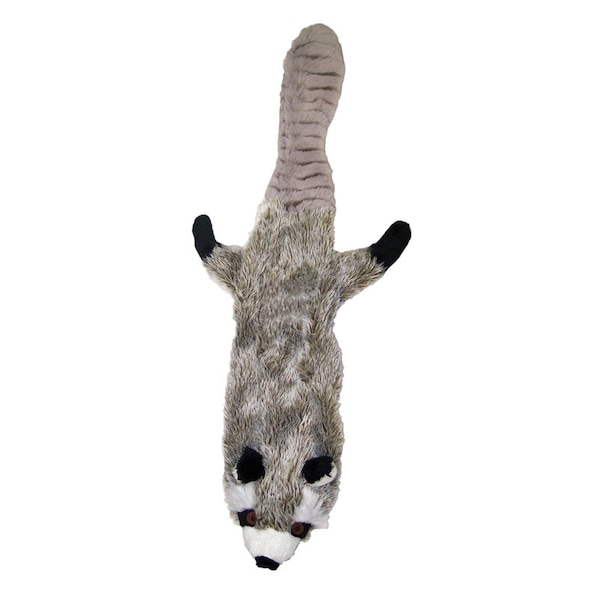 Ethical Pet Products Spot Skinneeez Multicolored Plush Raccoon Dog Toy Small 1 pk 8639 - main